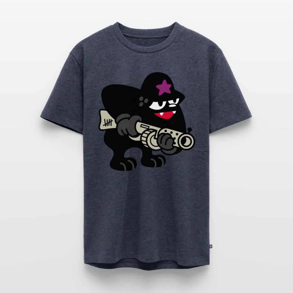 FLYING FORTRESS - Gunner T-Shirt - heather denim