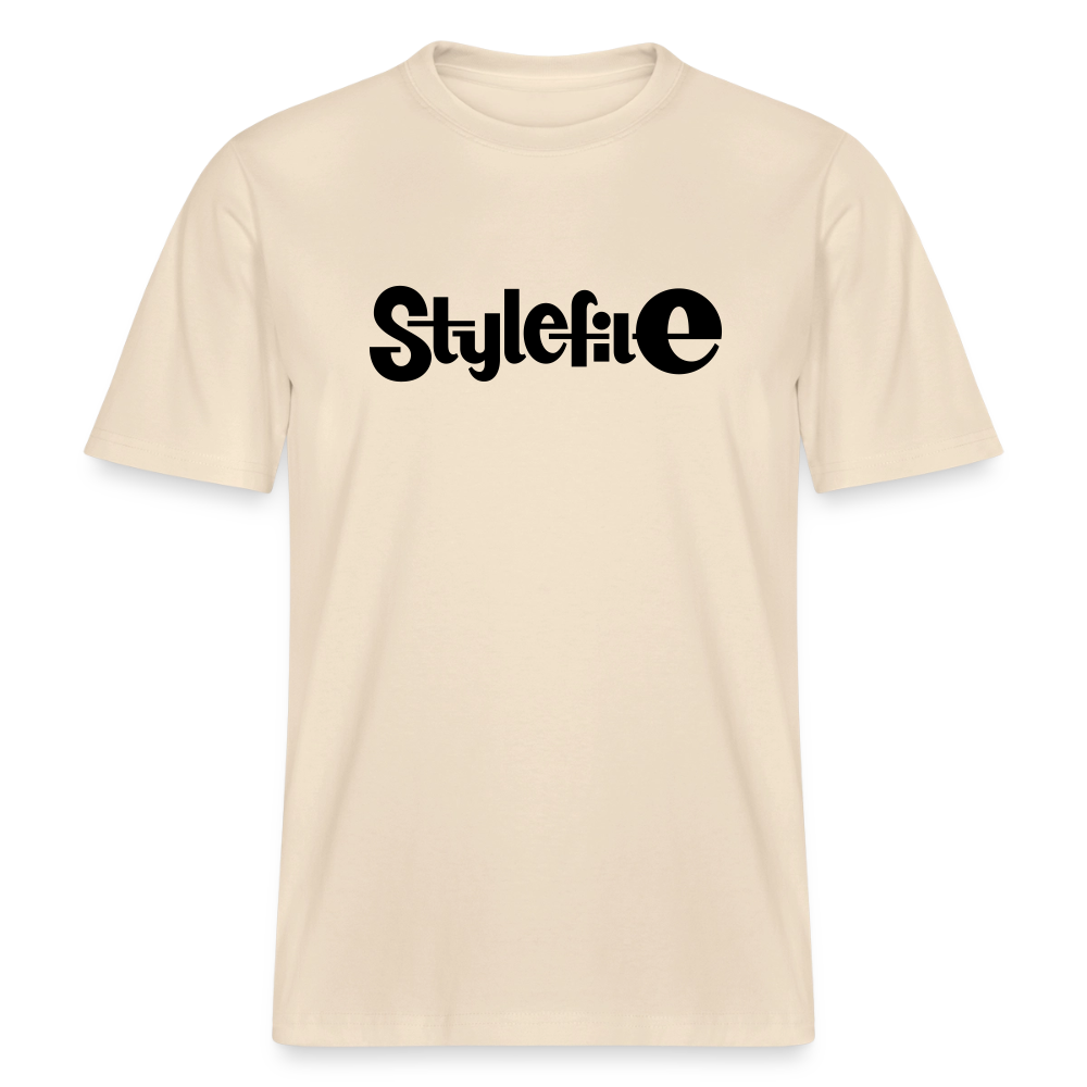 STYLEFILE Logo T-Shirt - soft Ecru