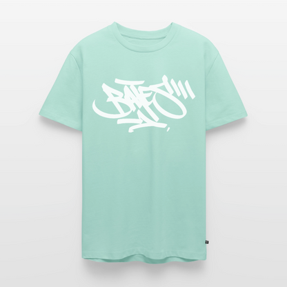 BATES - HandStyle Tag white T-Shirt - mint 