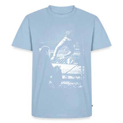 RUEDIONE - Basel Fence B T-Shirt - light blue