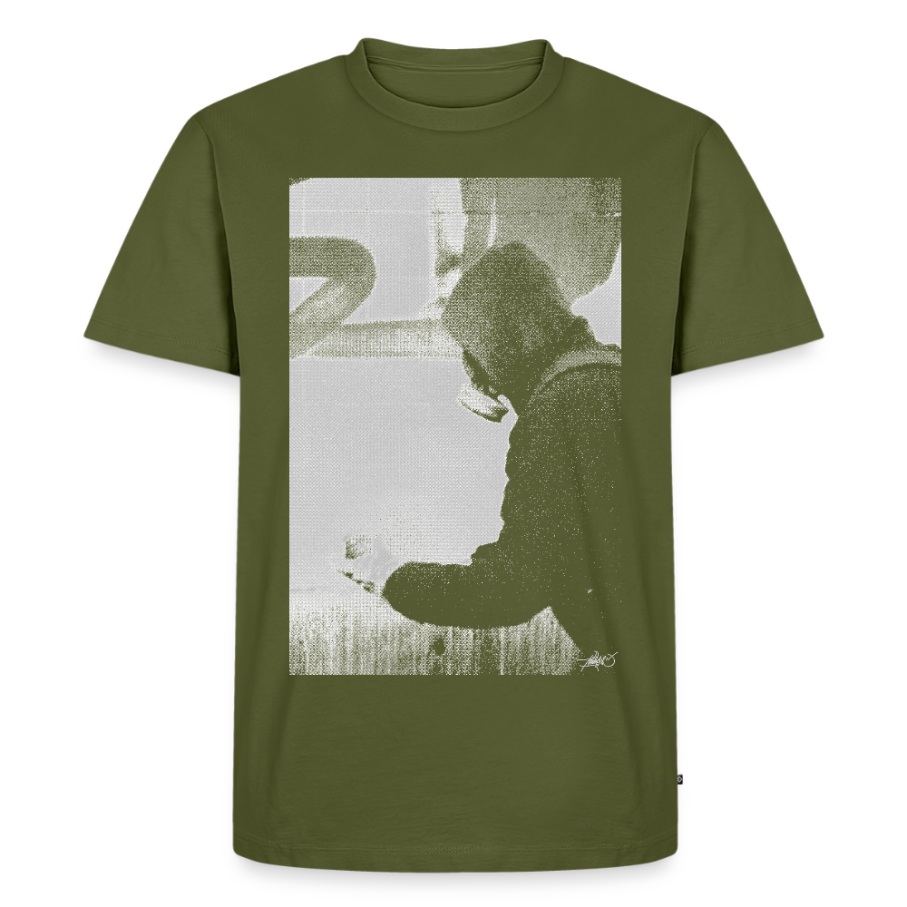 RUEDIONE - Stockholm Mask T-Shirt - khaki