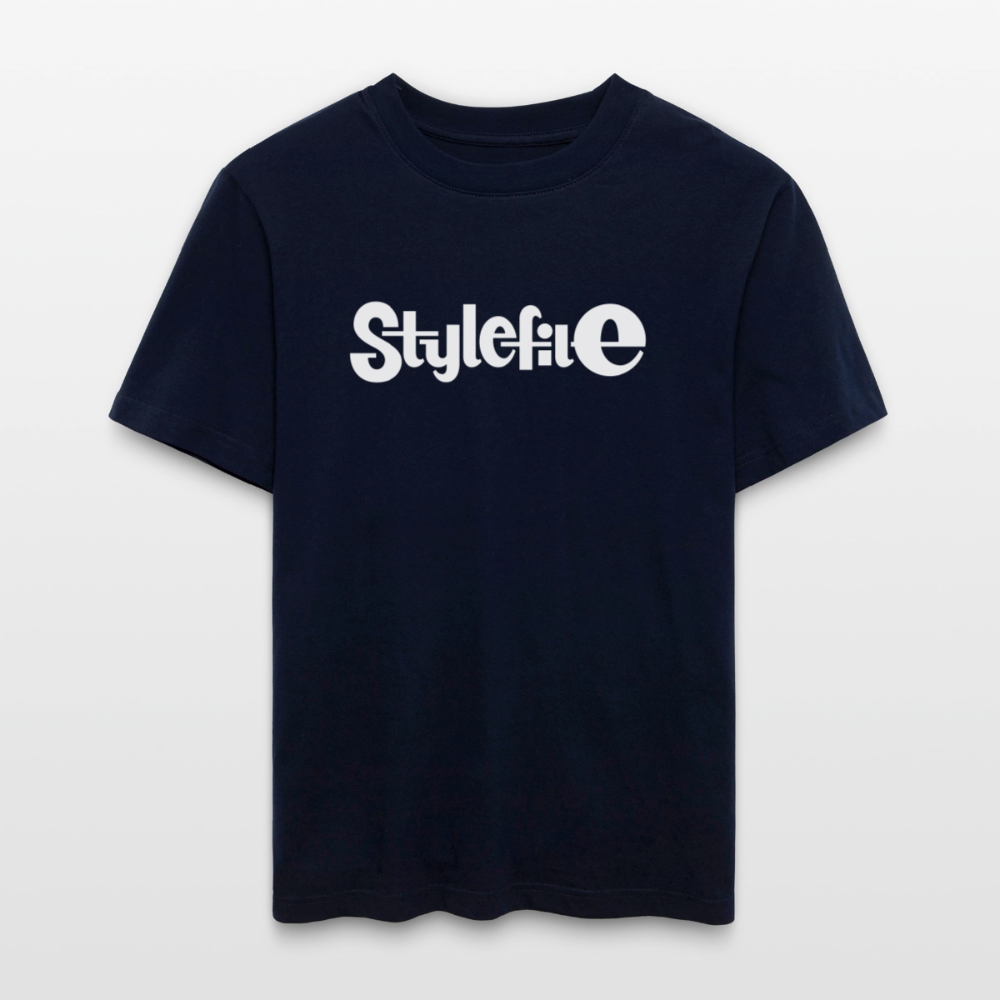STYLEFILE Logo T-Shirt - french navy