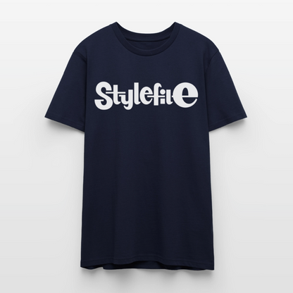 STYLEFILE Logo T-Shirt (Light) - navy