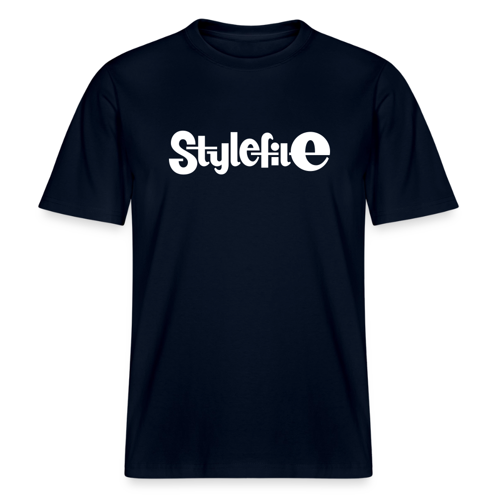 STYLEFILE Logo T-Shirt - french navy