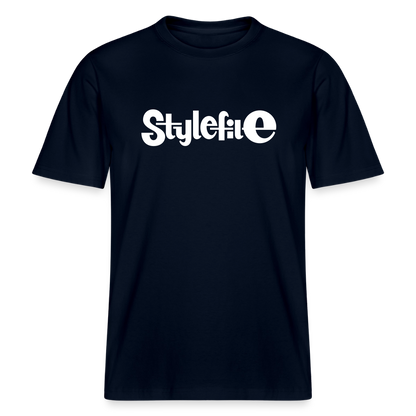 STYLEFILE Logo T-Shirt - french navy