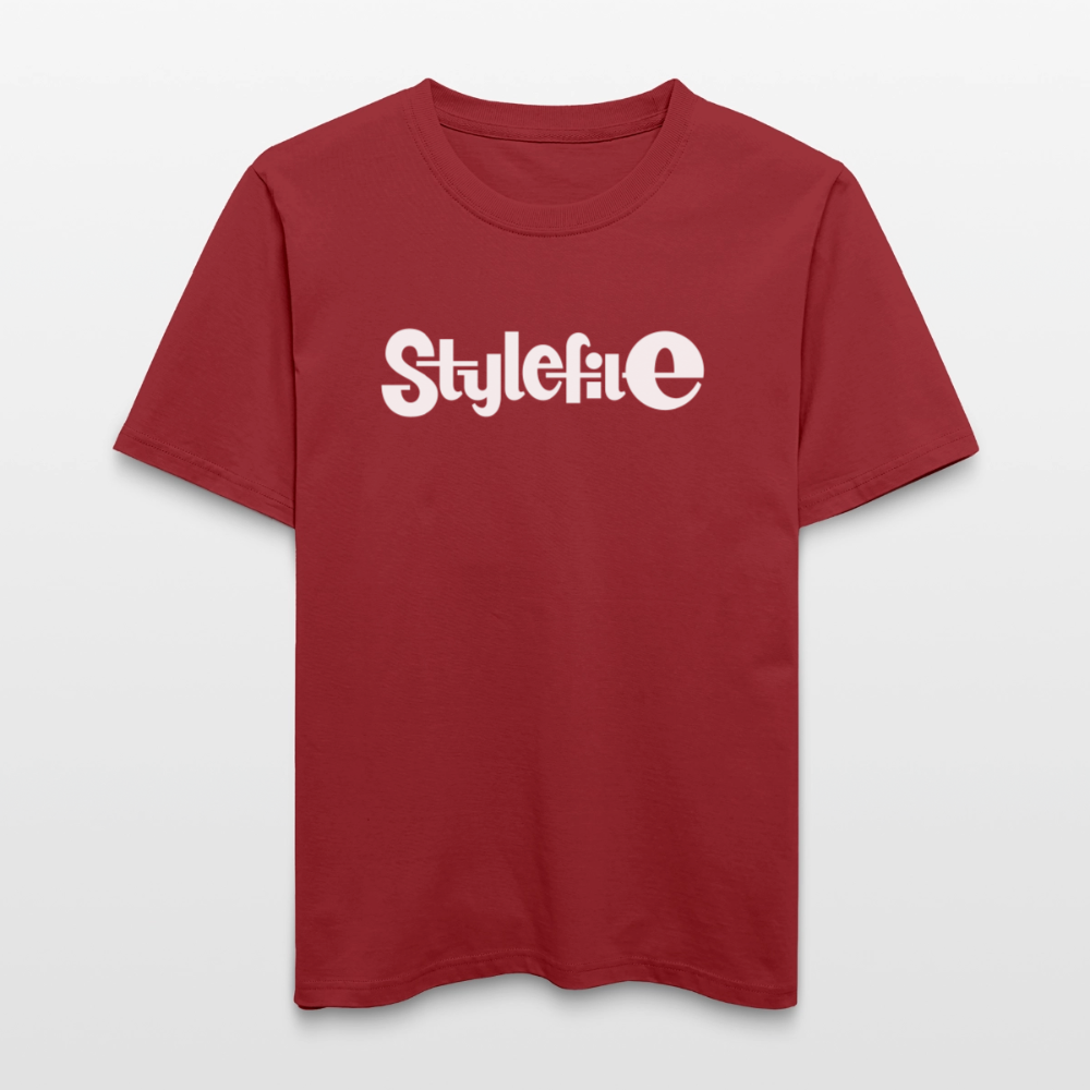 STYLEFILE Logo T-Shirt - red earth