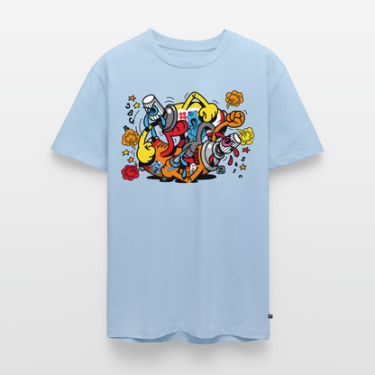 FLYING FORTRESS - Hoolicans T-Shirt - light blue