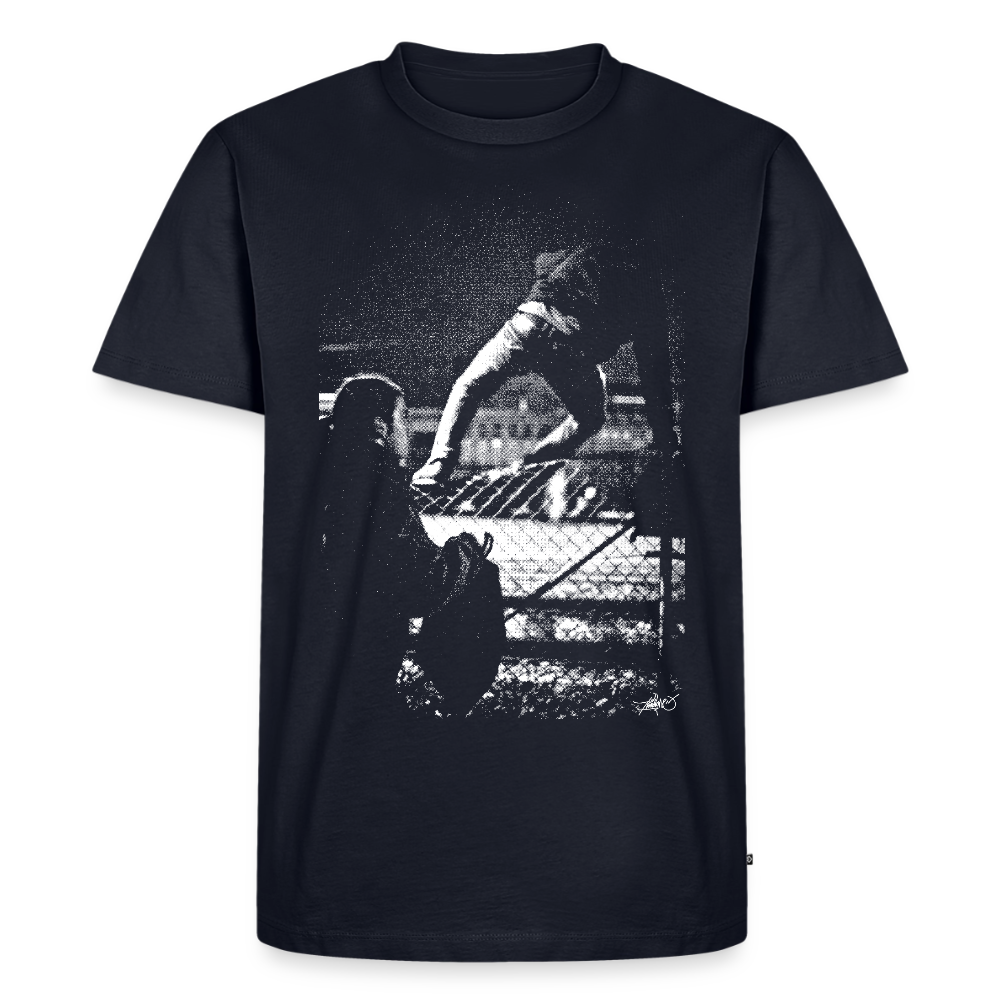 RUEDIONE - Basel Fence B T-Shirt - navy