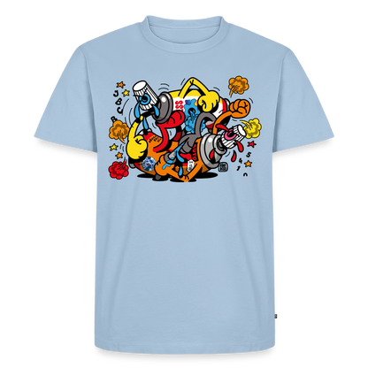 FLYING FORTRESS - Hoolicans T-Shirt - light blue