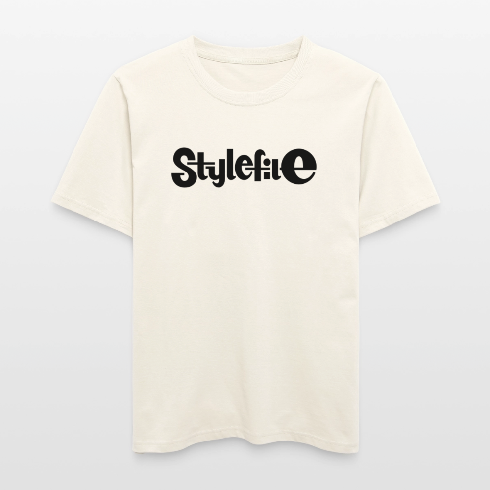 STYLEFILE Logo T-Shirt - natural white