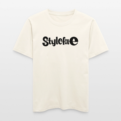 STYLEFILE Logo T-Shirt - natural white