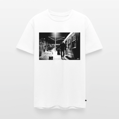 RUEDIONE - Copenhagen Plattform T-Shirt - white