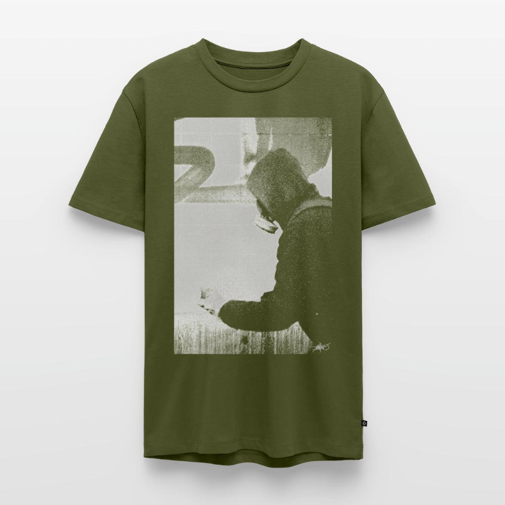 RUEDIONE - Stockholm Mask T-Shirt - khaki