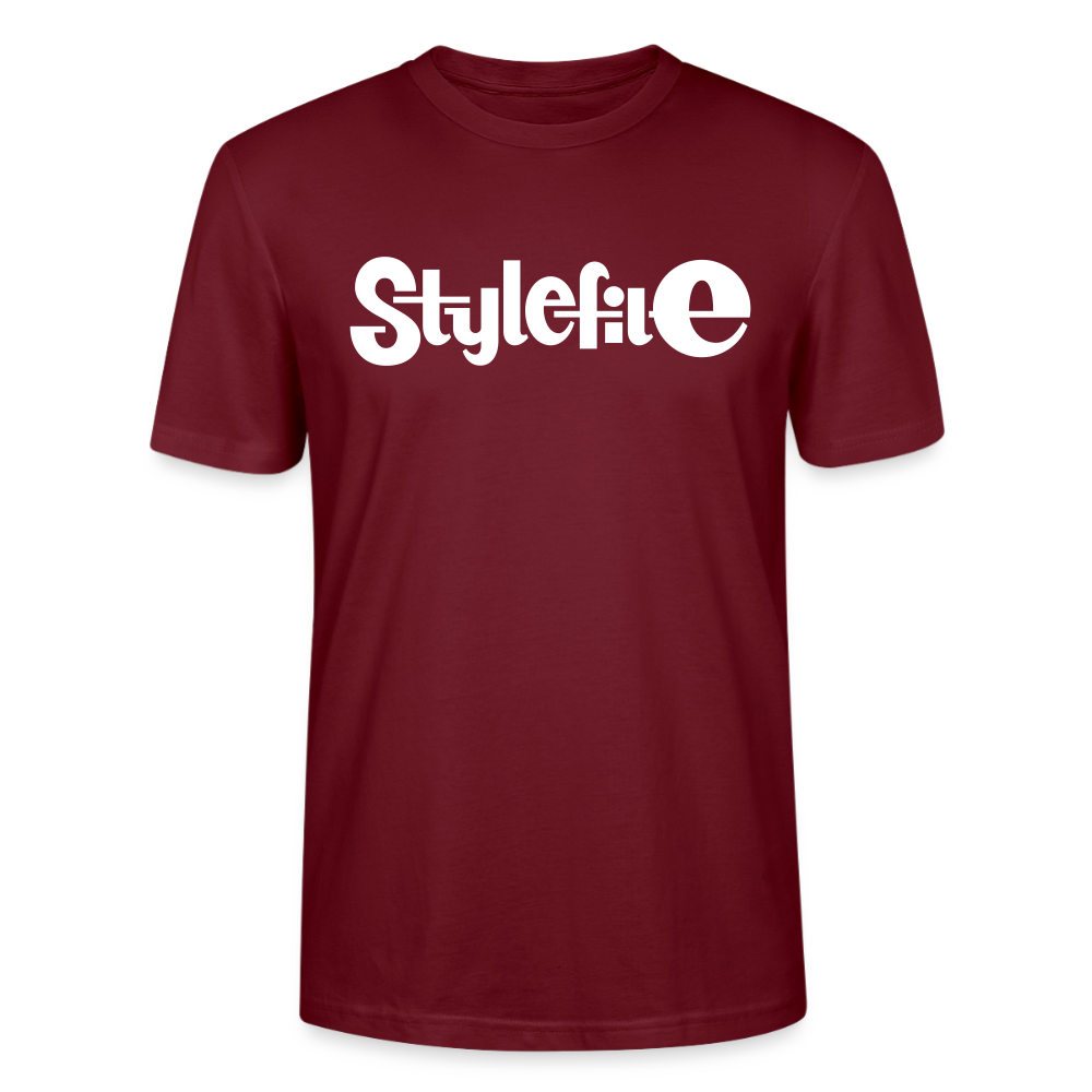 STYLEFILE Logo T-Shirt (Light) - burgundy