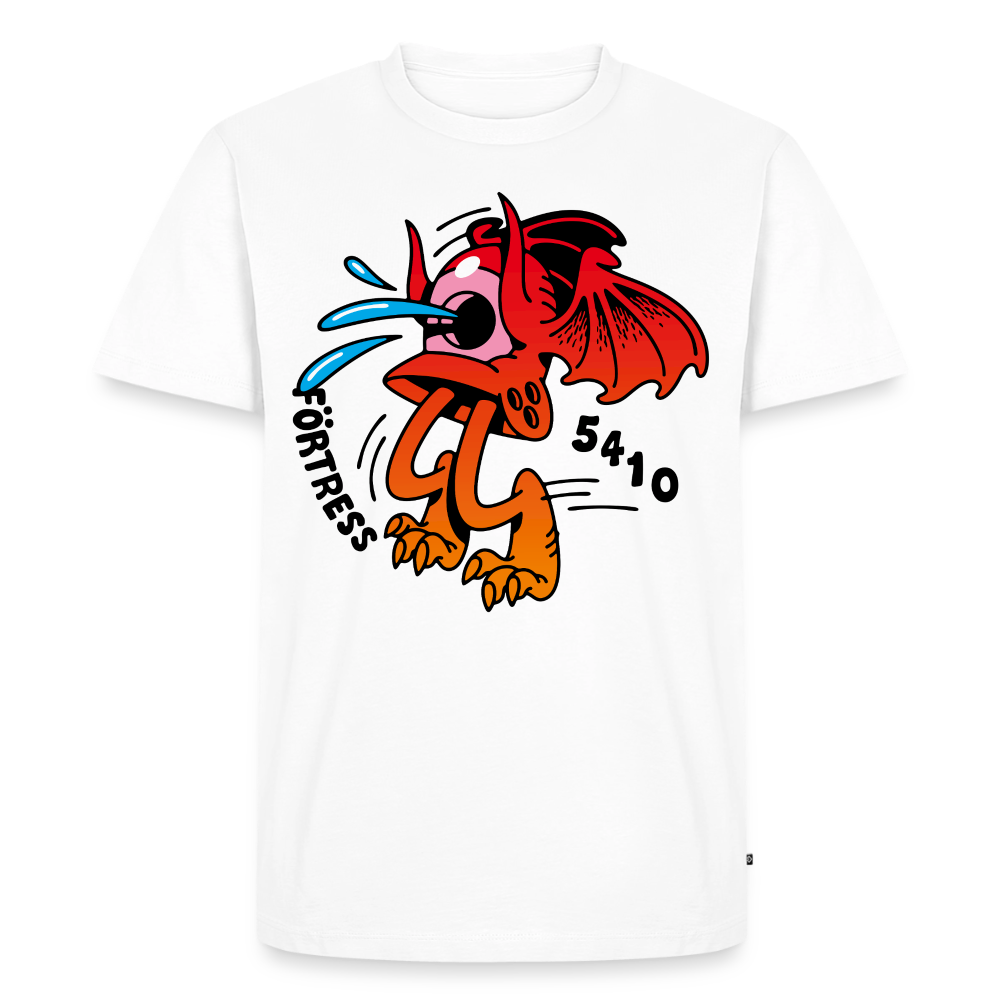 FLYING FORTRESS - Red Devil T-Shirt - white