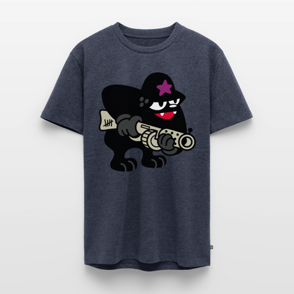 FLYING FORTRESS - Gunner T-Shirt - heather denim