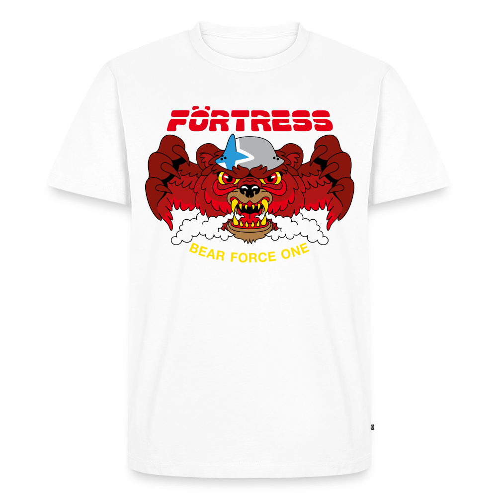 Bear Force One T-Shirt - white