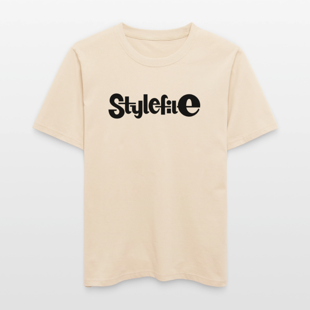 STYLEFILE Logo T-Shirt - soft Ecru