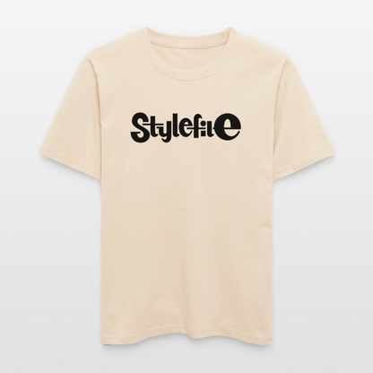 STYLEFILE Logo T-Shirt - soft Ecru