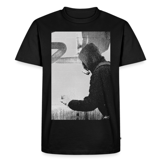 RUEDIONE - Stockholm Mask T-Shirt - black