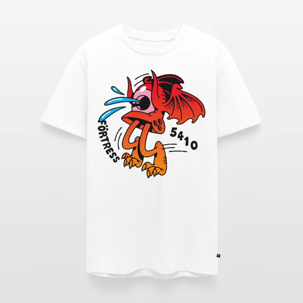 FLYING FORTRESS - Red Devil T-Shirt - white