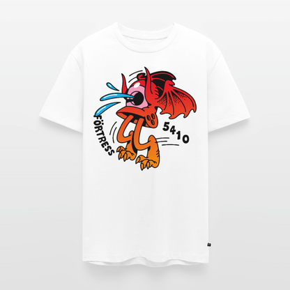 FLYING FORTRESS - Red Devil T-Shirt - white