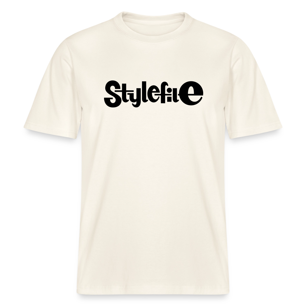 STYLEFILE Logo T-Shirt - natural white