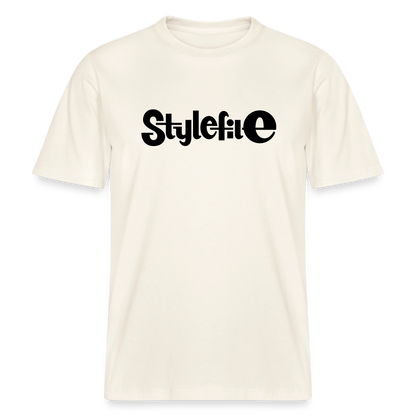 STYLEFILE Logo T-Shirt - natural white