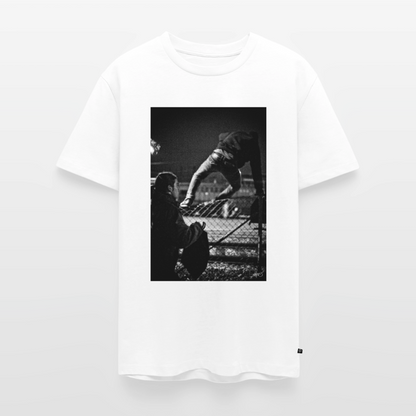 RUEDIONE - Basel Fence A T-Shirt - white