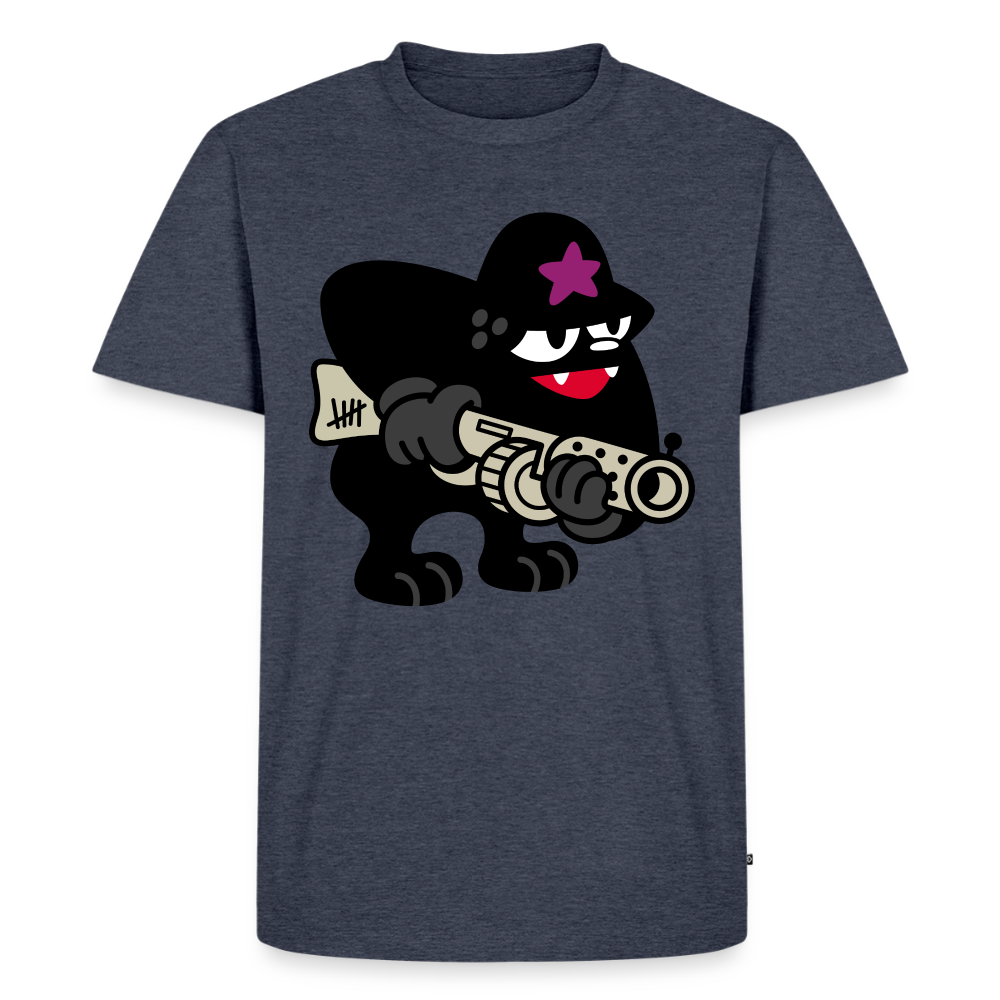 FLYING FORTRESS - Gunner T-Shirt - heather denim