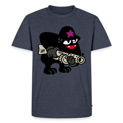 FLYING FORTRESS - Gunner T-Shirt - heather denim