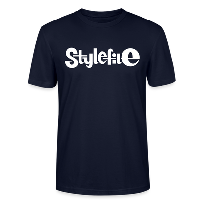 STYLEFILE Logo T-Shirt (Light) - navy