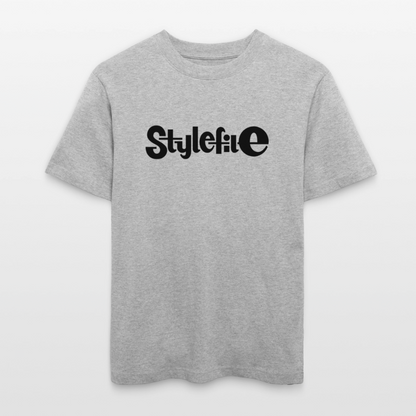 STYLEFILE Logo T-Shirt - heather grey