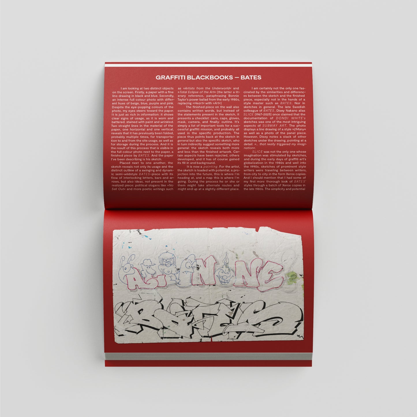 GRAFFITI BLACKBOOKS – BATES