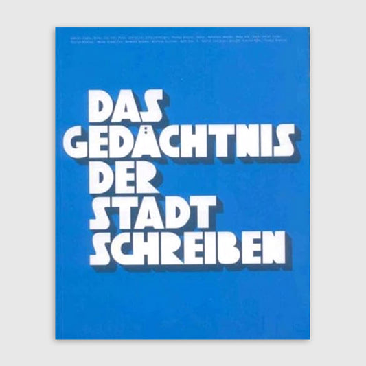 Das Gedächtnis der Stadt schreiben (Slightly damaged)