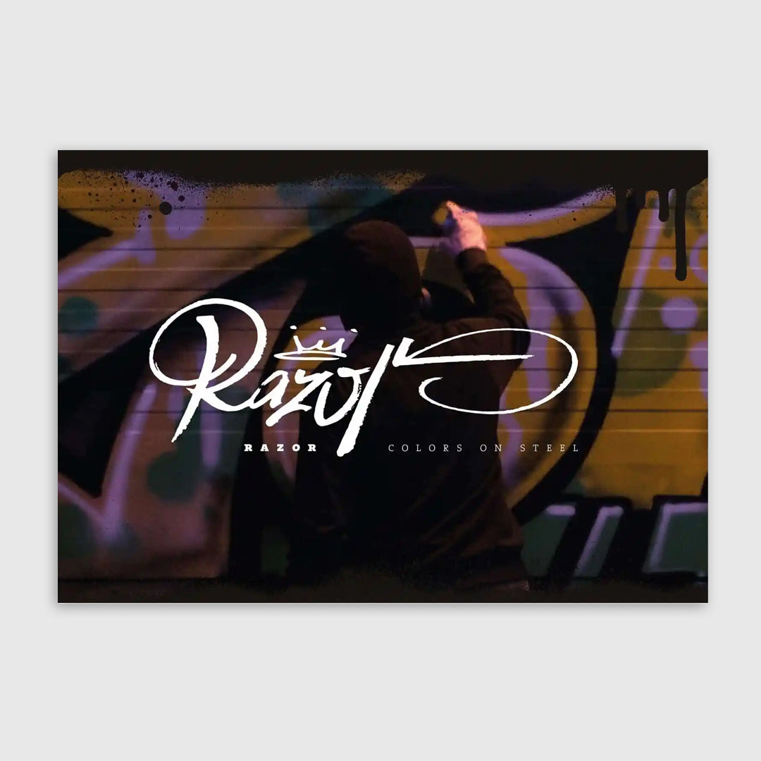 RAZOR – Colors on Steel (Signed copy) – Publikat Press